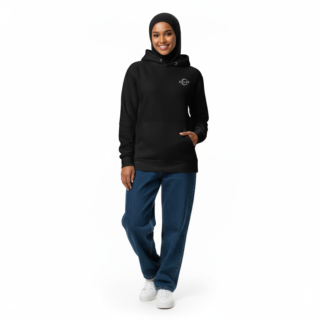 Female full body - Hearts Don't Chase hoodie