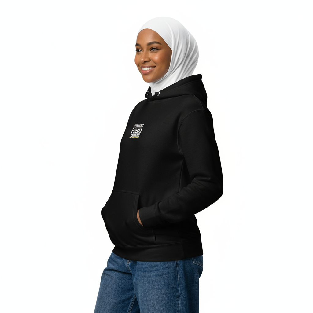 Female side - Vintage Script Edition with white hijab